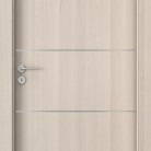 Usa de interior Porta LINE model E1 - Finisaj CPL HQ 0 2 Nuc Alb -