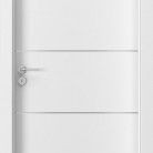 Usa de interior Porta LINE model E1 - Finisaj CPL HQ 0 2 Alb - Usa