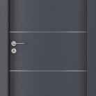 Usa de interior Porta LINE model E1 - Finisaj CPL HQ 0 2 Antracit HPL CPL