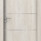 Usa de interior Porta LINE model E1 - Finisaj Portaperfect 3D Stejar Scandinav - Usa de
