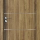 Usa de interior Porta LINE model E1 - Finisaj Portasynchro 3D Acacia auriu - Usa de
