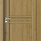 Usa de interior Porta STIL model 3 cu panou - Finisaj Portaperfect 3D Stejar natural -