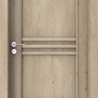Usa de interior Porta STIL model 3 cu panou - Finisaj Portaperfect 3D Stejar Clasic -
