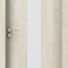 Usa de interior Porta FOCUS model 2 0 sticla mata - Finisaj Portaperfect 3D Stejar Scandinav