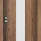 Usa de interior Porta FOCUS model 2 0 sticla mata - Finisaj Portaperfect 3D Stejar California