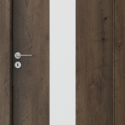 Usa de interior Porta FOCUS model 2 0 sticla mata - Finisaj Portaperfect 3D Stejar Sudic