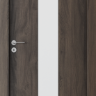 Usa de interior Porta FOCUS model 2 0 sticla mata - Finisaj Portasynchro 3D Stejar inchis