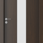 Usa de interior Porta FOCUS model 2 0 sticla mata - Finisaj Portadecor Wenge - Usa