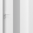 Usa de interior Porta FOCUS model 2 0 sticla mata - Finisaj Portadecor Alb - Usa