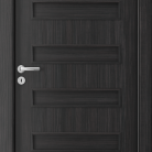 Usa de interior Porta FIT model F 0 - Finisaj CPL HQ 0 2 Cenusiu structurat