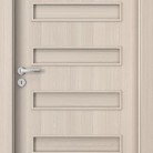 Usa de interior Porta FIT model F 0 - Finisaj Portadecor Nuc alb - Usa de