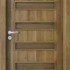 Usa de interior Porta FIT model F 0 - Finisaj Portasynchro 3D Acacia auriu - Usa