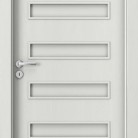 Usa de interior Porta FIT model F 0 - Finisaj Portasynchro 3D Wenge alb - Usa