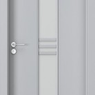 Usa de interior Porta STIL model 1 - Finisaj CPL HQ 0 2 Gri Euroinvest -
