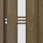 Usa de interior Porta STIL model 1 - Finisaj CPL HQ 0 2 Nuc natural (mat)