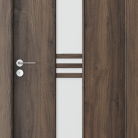 Usa de interior Porta STIL model 1 - Finisaj Portasynchro 3D Stejar rosu - Usa de