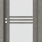 Usa de interior Porta STIL model 3 - Finisaj CPL HQ 0 2 Ciment deschis -