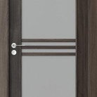 Usa de interior Porta STIL model 3 - Finisaj Portasynchro 3D Stejar rosu - Usa de
