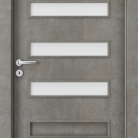 Usa de interior Porta FIT model F 4 - Finisaj CPL HQ 0 2 Ciment deschis