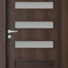 Usa de interior Porta FIT model F 4 - Finisaj Portaperfect 3D Stejar Havana - Usa