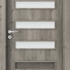 Usa de interior Porta FIT model F 4 - Finisaj Portaperfect 3D Stejar Siberian - Usa