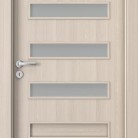 Usa de interior Porta FIT model F 4 - Finisaj Portadecor Nuc alb - Usa de