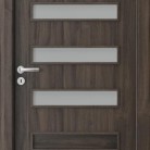 Usa de interior Porta FIT model F 4 - Finisaj Portasynchro 3D Stejar inchis - Usa