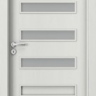 Usa de interior Porta FIT model F 4 - Finisaj Portasynchro 3D Wenge alb - Usa