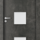 Usa de interior Porta FIT model C3 - Finisaj CPL HQ 0 2 Ciment inchis -