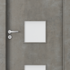 Usa de interior Porta FIT model C3 - Finisaj CPL HQ 0 2 Ciment deschis -