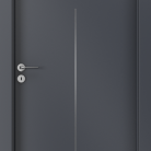 Usa de interior LINE model H 1 - Finisaj CPL HQ 0 2 Antracit HPL CPL