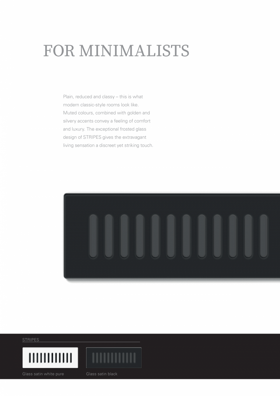 Pagina 7-Catalog Noua colectie grile de ventilatie Starline ECOCALD Grile de ventilatie ECOCALD Catalog,...