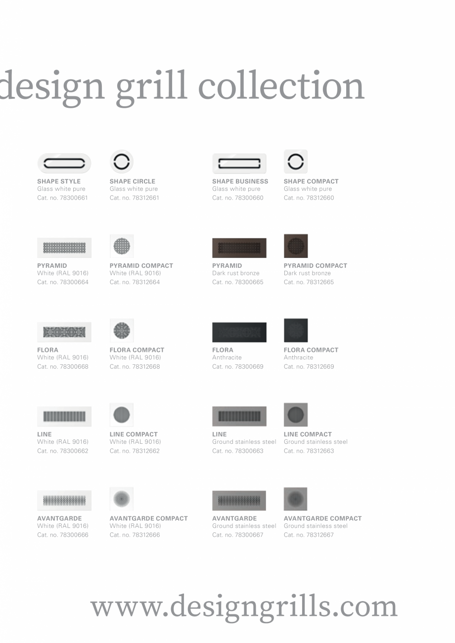 Pagina 21-Catalog Noua colectie grile de ventilatie Starline ECOCALD Grile de ventilatie ECOCALD Catalog,...