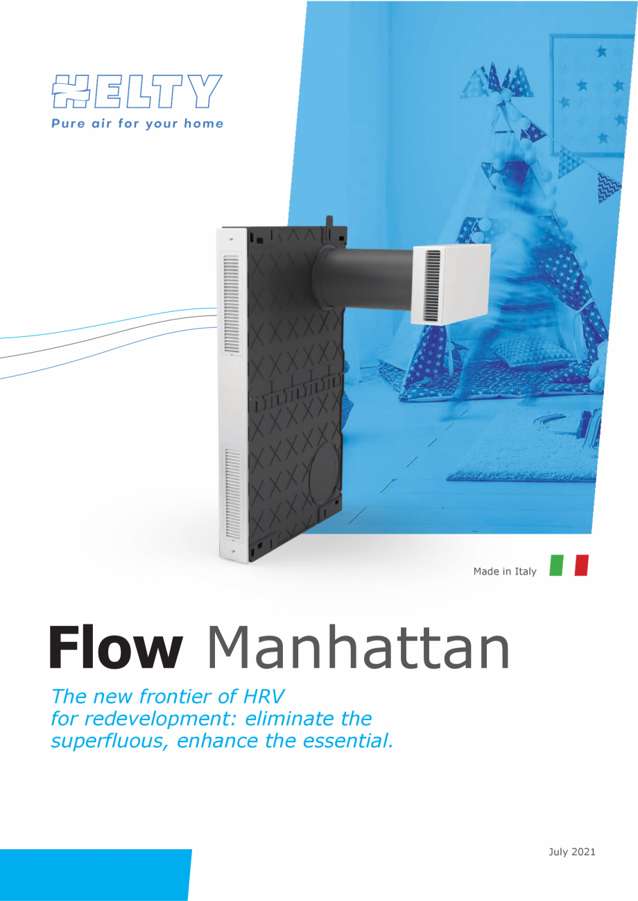 Pagina 1-Catalog unitate descentralizate de ventilatie - MANHATTAN - 2021 ECOCALD Unitate descentralizata de ...