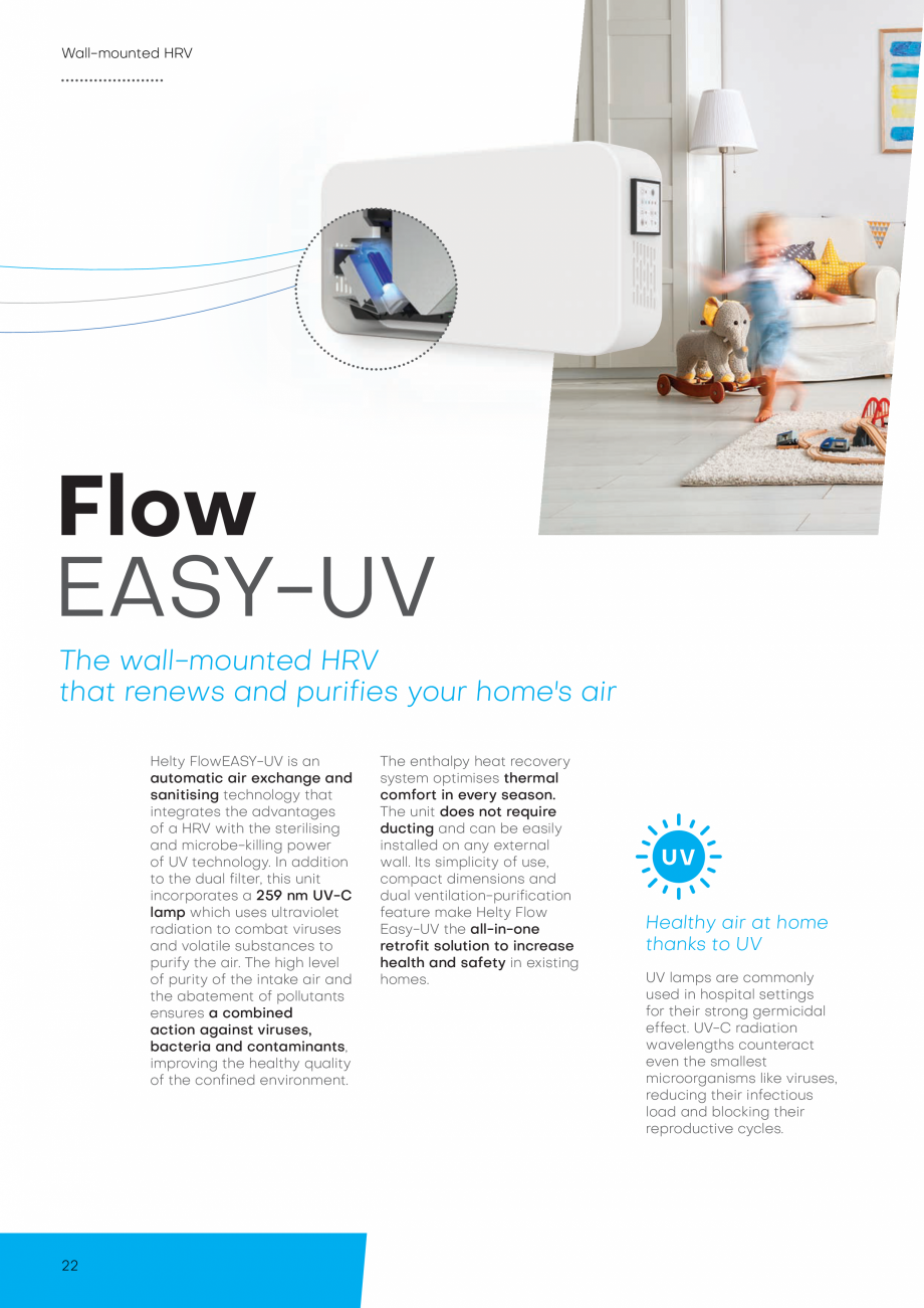 Pagina 22-Catalog unitate descentralizate de ventilatie - HELTY - 2021 ECOCALD Unitate descentralizata de...