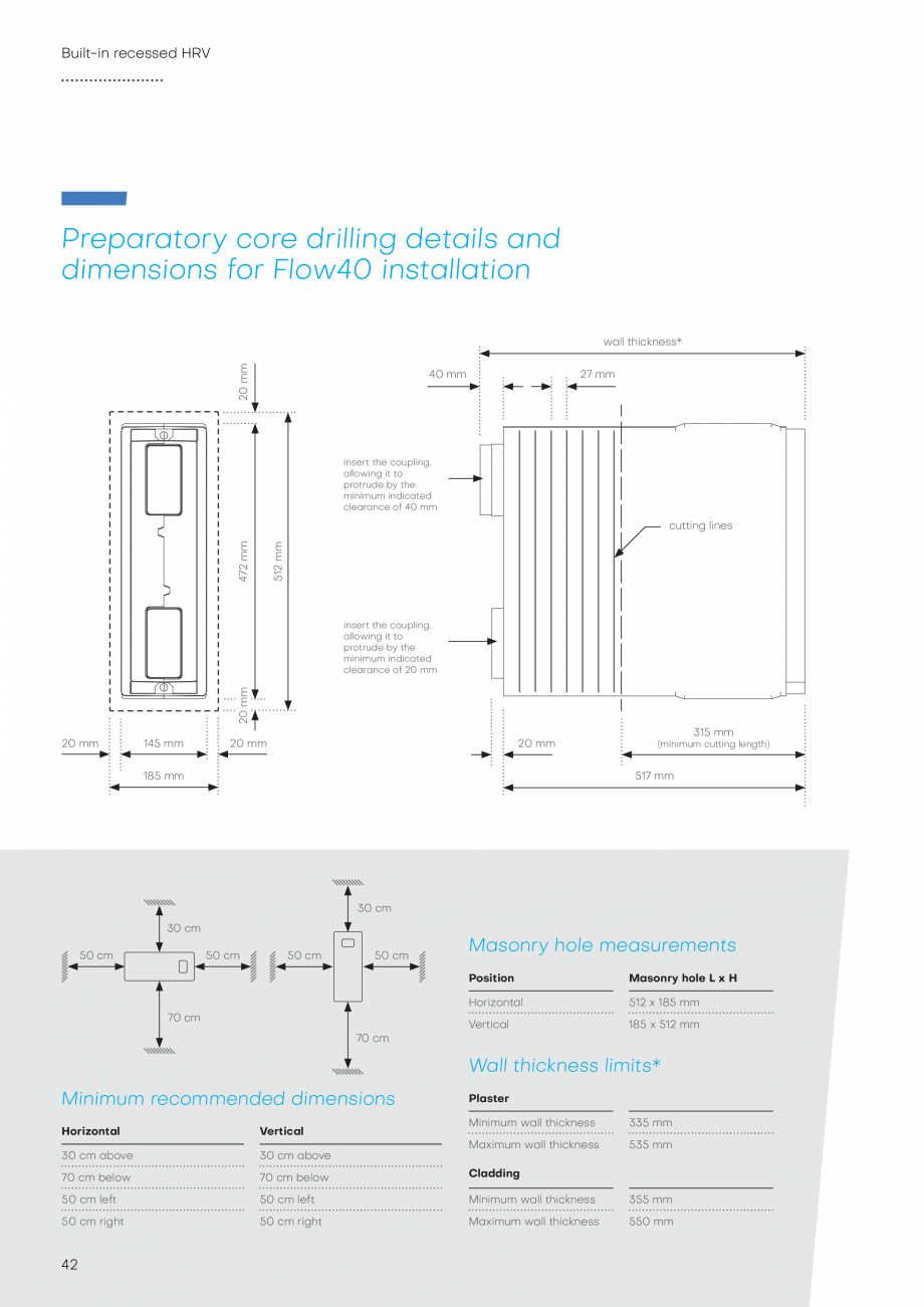 Pagina 42-Catalog unitate descentralizate de ventilatie - HELTY - 2021 ECOCALD Unitate descentralizata de...