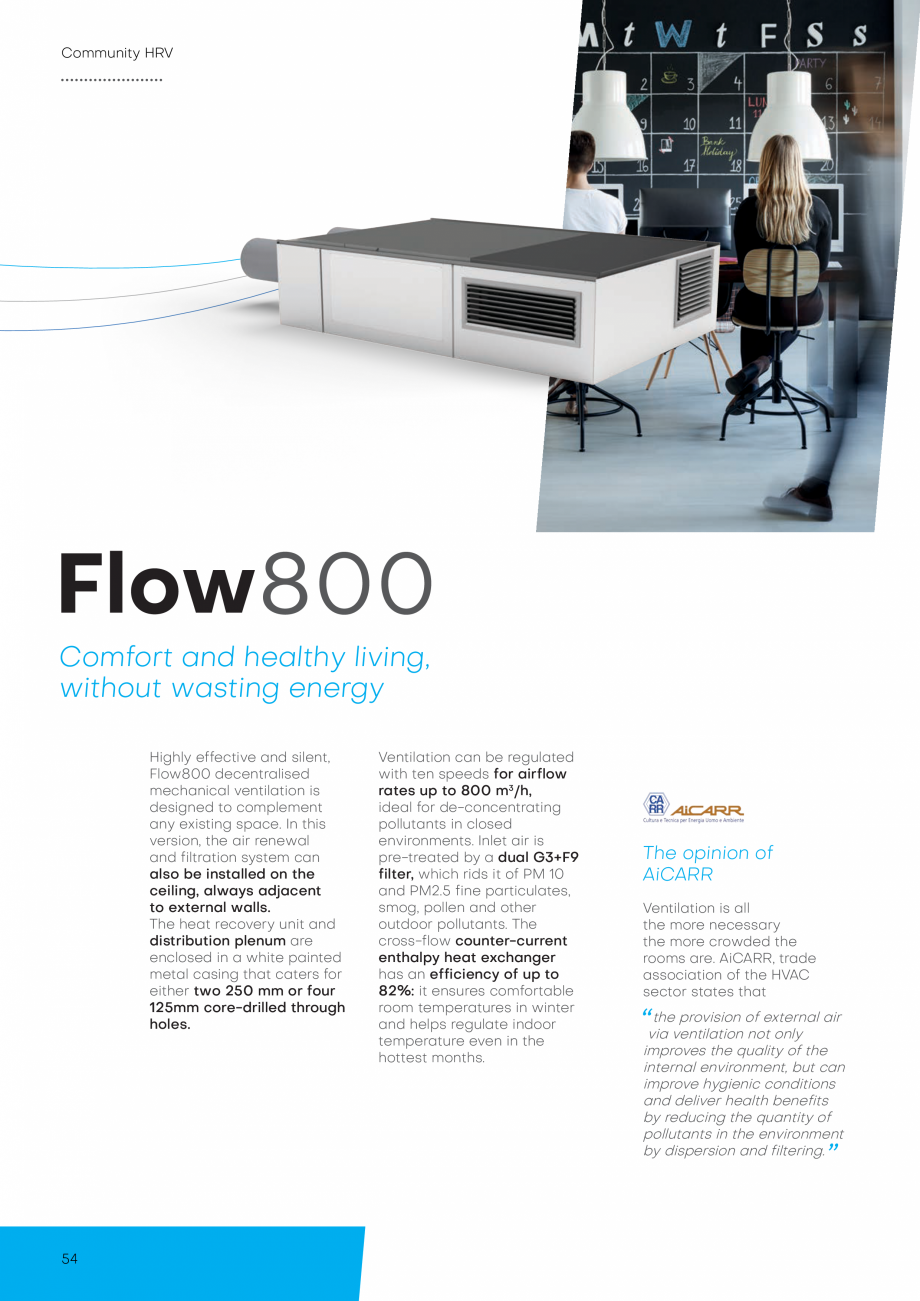 Pagina 54-Catalog unitate descentralizate de ventilatie - HELTY - 2021 ECOCALD Unitate descentralizata de...