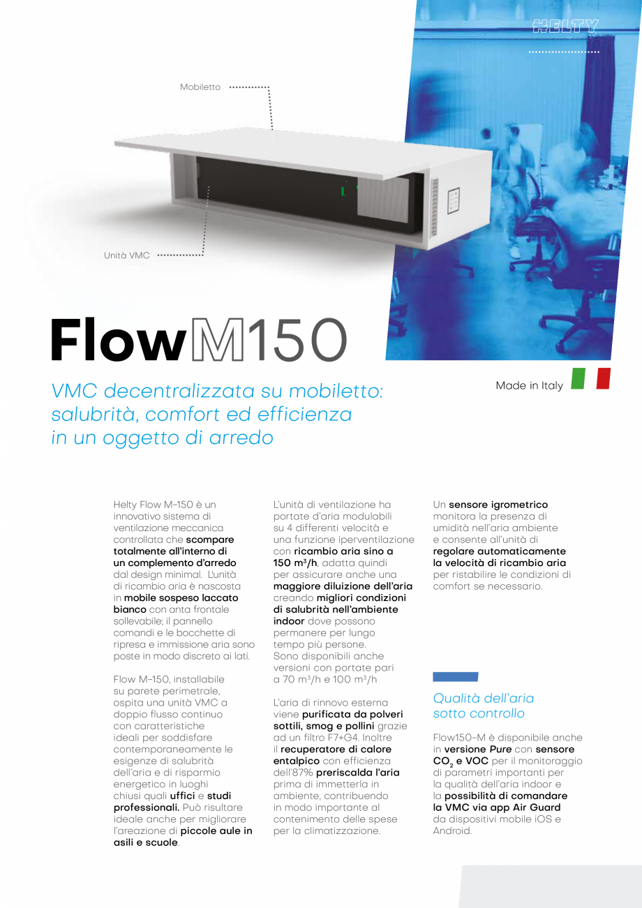 Pagina 4-Unitate descentralizata de ventilatie - HELTY FLOW - 150 ECOCALD Unitate descentralizata de...