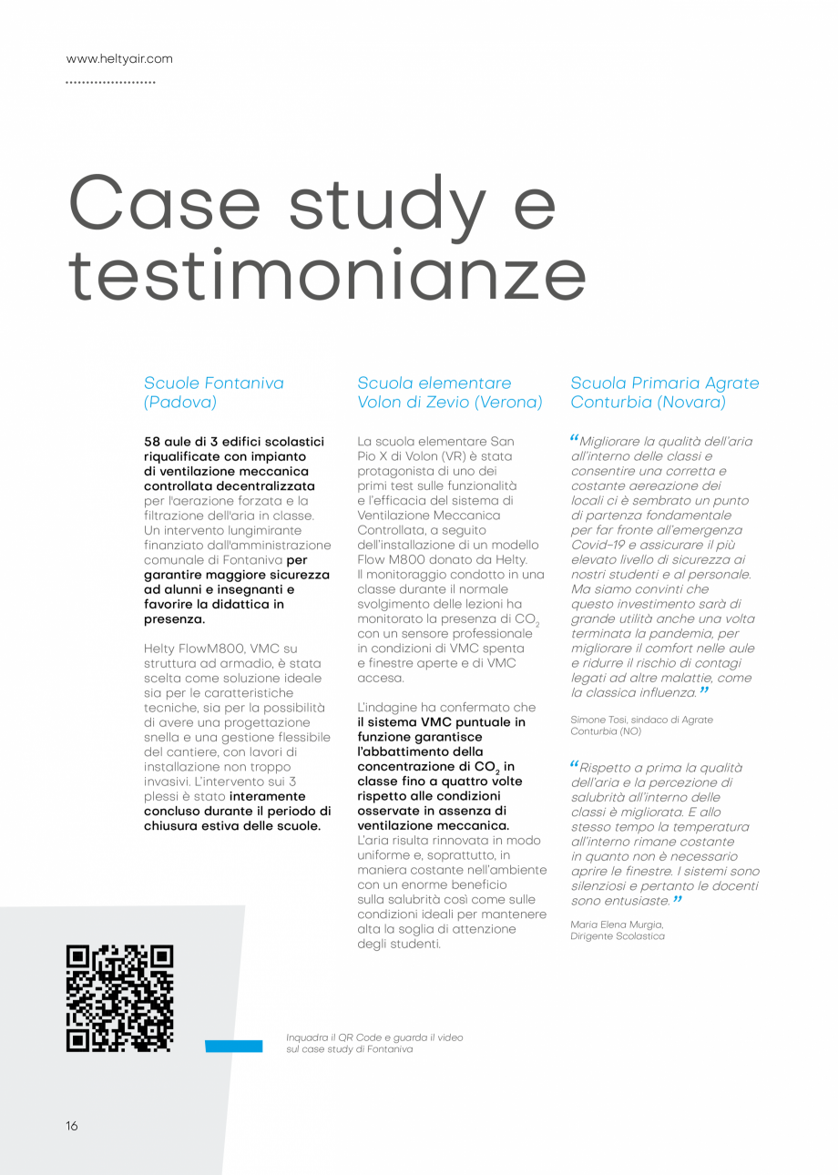 Pagina 16-Unitate descentralizata de ventilatie - HELTY FLOW 800 PENTRU-SCOLI ECOCALD Unitate descentralizata ...