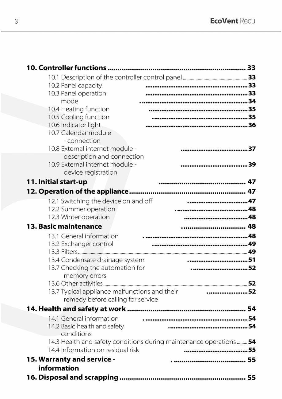 Pagina 3-Unitati centrale de ventilatie cu schimbator de caldura in placi TweeTop EcoVentRecu ECOCALD Unitati...