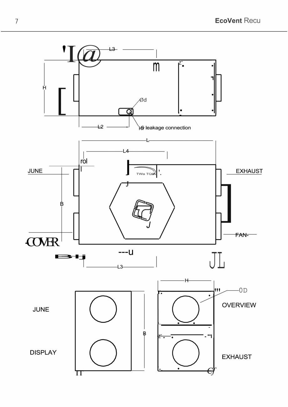 Pagina 7-Unitati centrale de ventilatie cu schimbator de caldura in placi TweeTop EcoVentRecu ECOCALD Unitati...