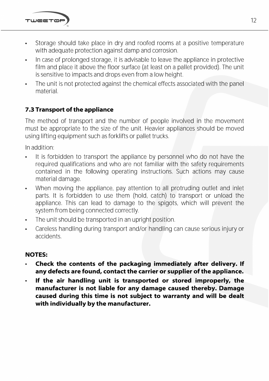 Pagina 12-Unitati centrale de ventilatie cu schimbator de caldura in placi TweeTop EcoVentRecu ECOCALD Unitati...
