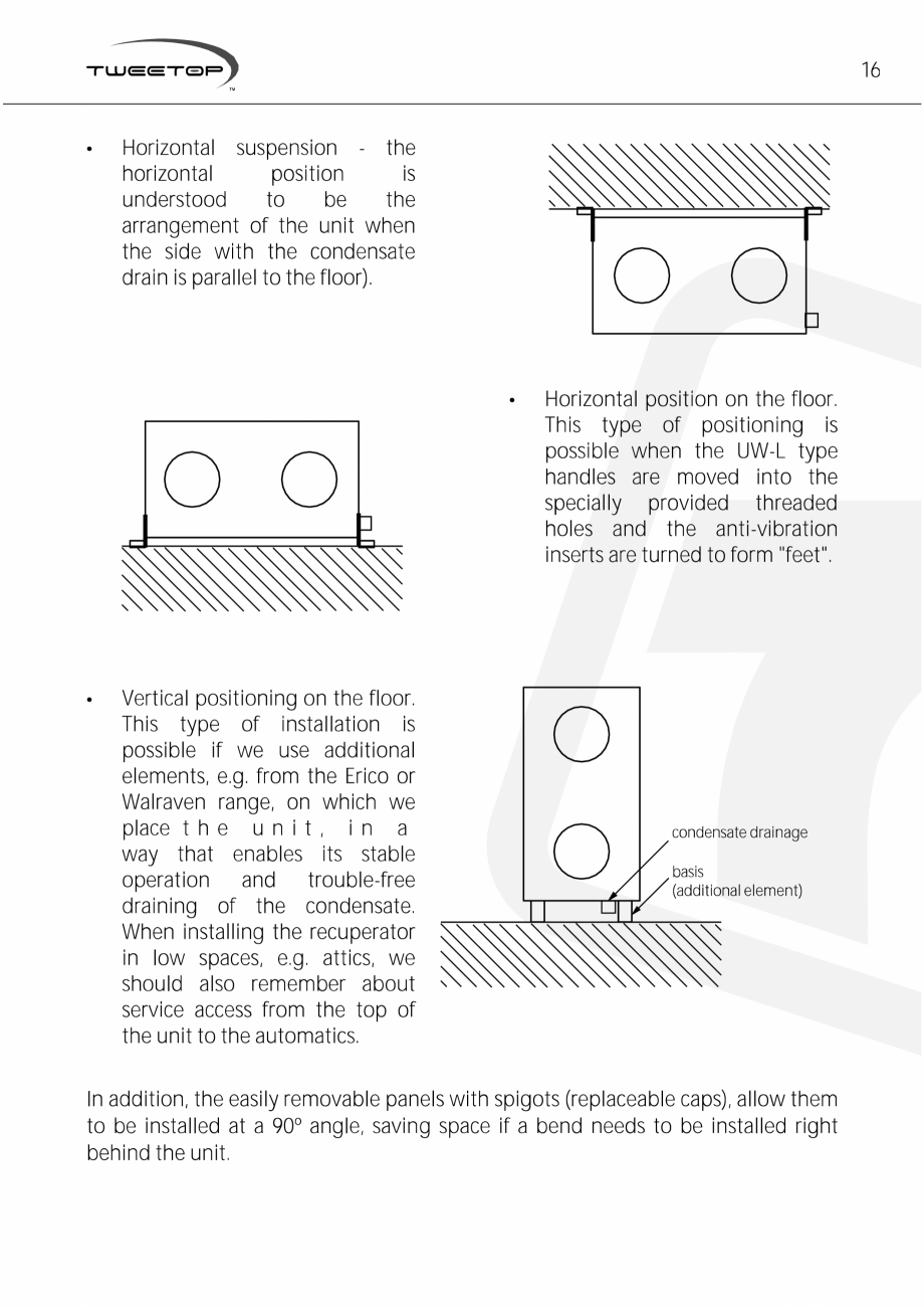Pagina 16-Unitati centrale de ventilatie cu schimbator de caldura in placi TweeTop EcoVentRecu ECOCALD Unitati...