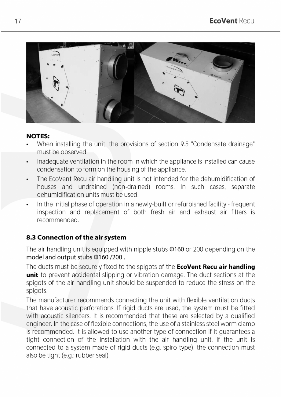 Pagina 17-Unitati centrale de ventilatie cu schimbator de caldura in placi TweeTop EcoVentRecu ECOCALD Unitati...