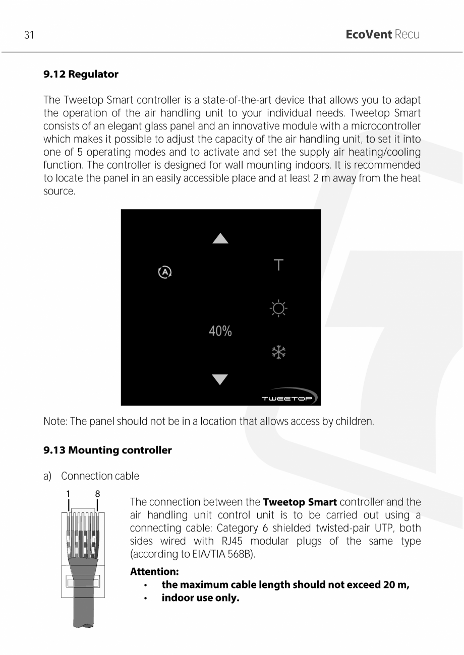 Pagina 31-Unitati centrale de ventilatie cu schimbator de caldura in placi TweeTop EcoVentRecu ECOCALD Unitati...