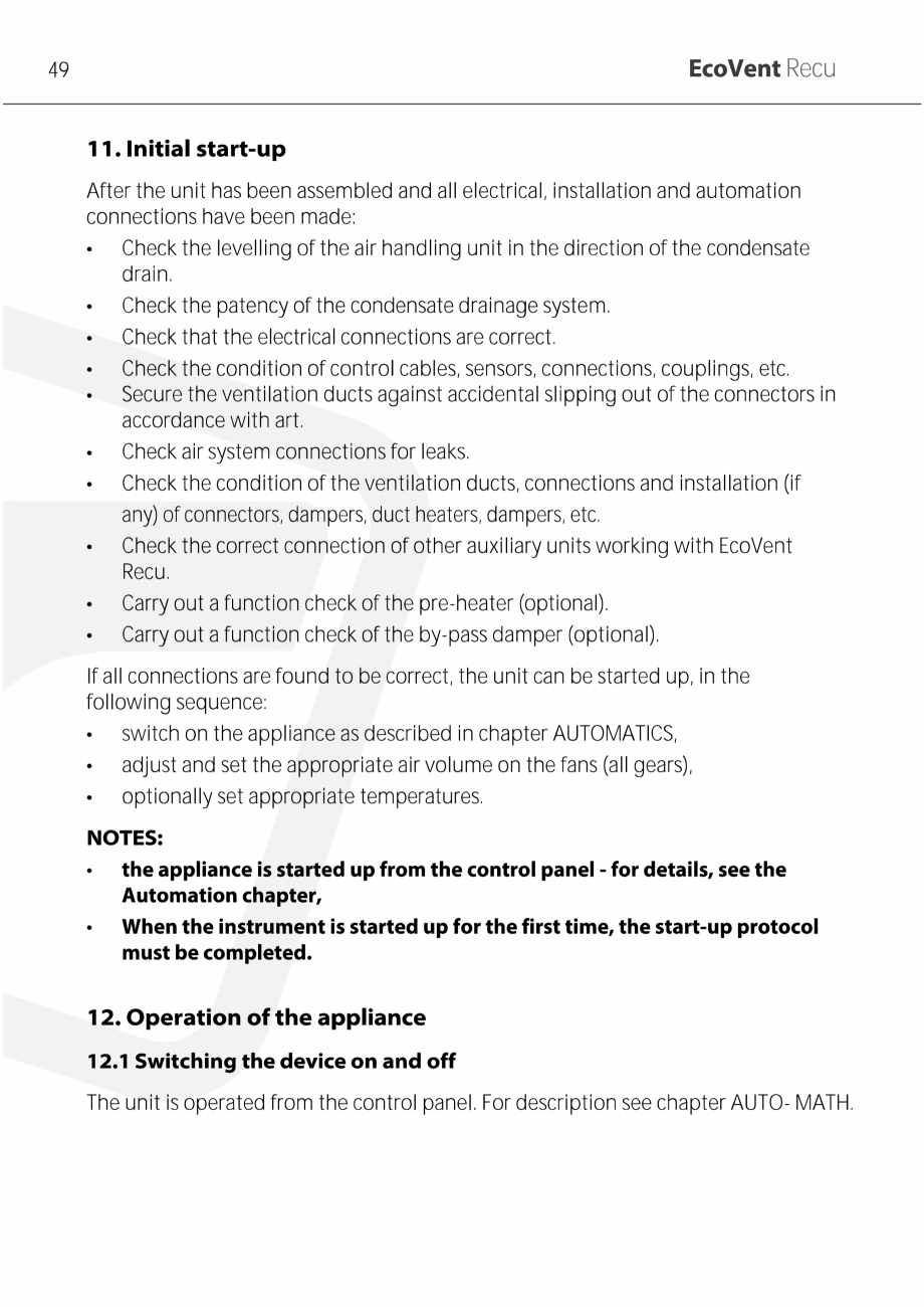 Pagina 49-Unitati centrale de ventilatie cu schimbator de caldura in placi TweeTop EcoVentRecu ECOCALD Unitati...