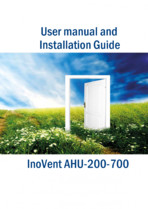  Unitati centrale de ventilatie cu schimbator de caldura rotativ Ensy Inovent AHU-200-700 ECOCALD