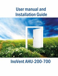 Unitati centrale de ventilatie cu schimbator de caldura rotativ Ensy Inovent AHU-200-700