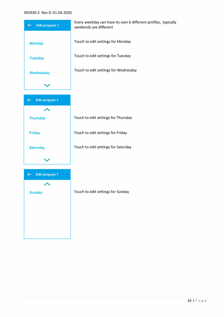 Pagina 16- Unitati centrale de ventilatie cu schimbator de caldura rotativ Ensy Inovent AHU-200-700 ECOCALD...