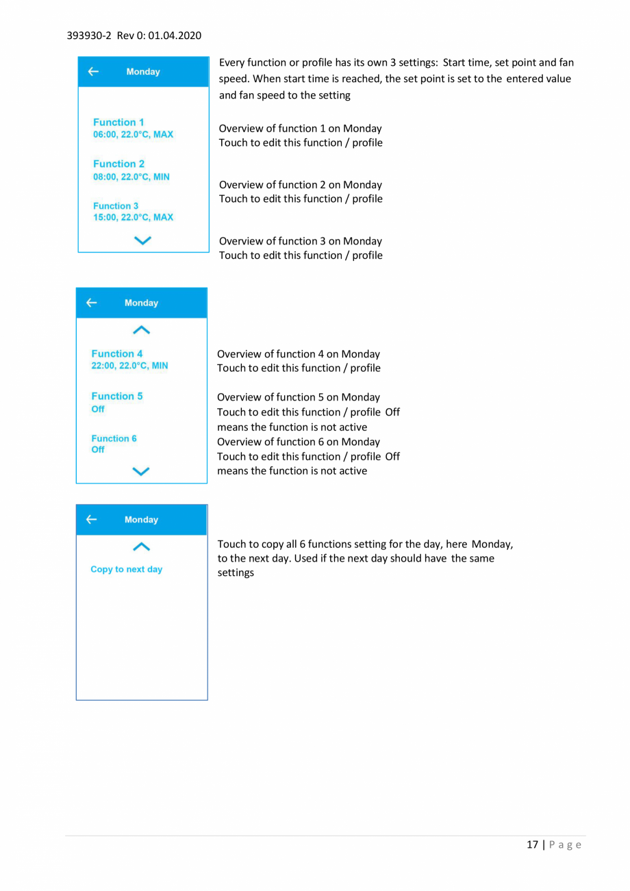 Pagina 17- Unitati centrale de ventilatie cu schimbator de caldura rotativ Ensy Inovent AHU-200-700 ECOCALD...